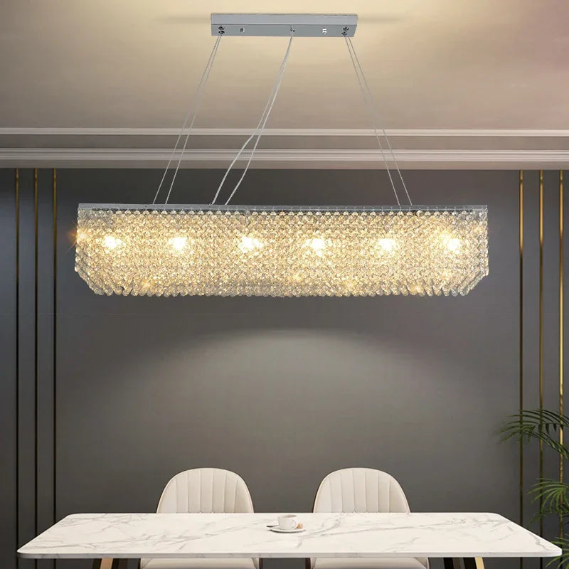 Katia - Modern Crystal Pendant Chandelier