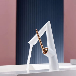 Shauna - Angled Modern Single Lever Basin Tap