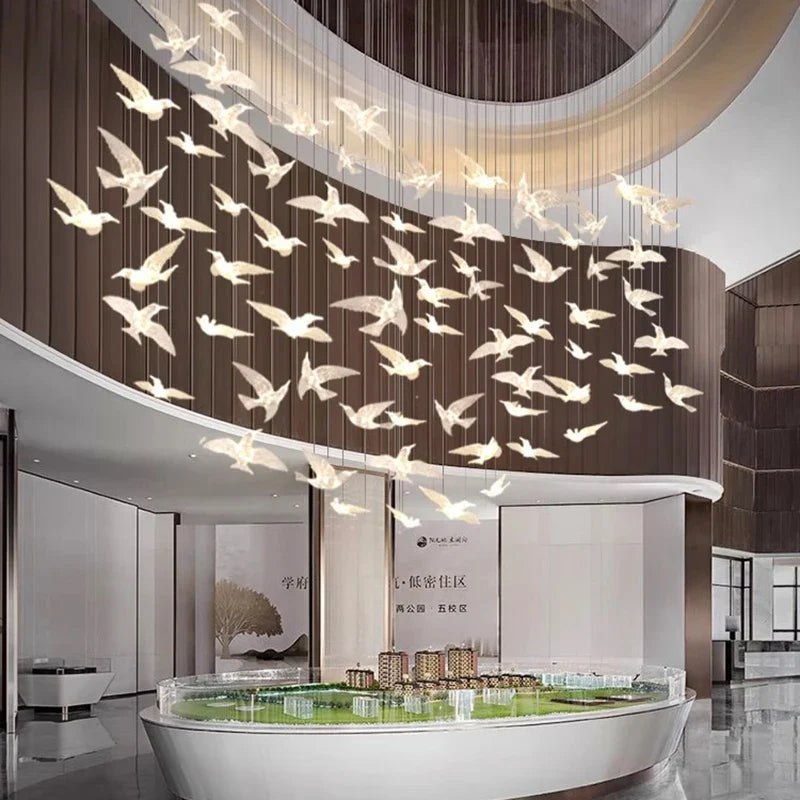 Brigitta - Bird Pendant Ceiling Chandelier