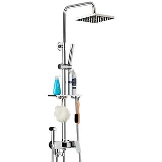 Heath - Rainfall Wall Mounted Height Adjustable Shower Set