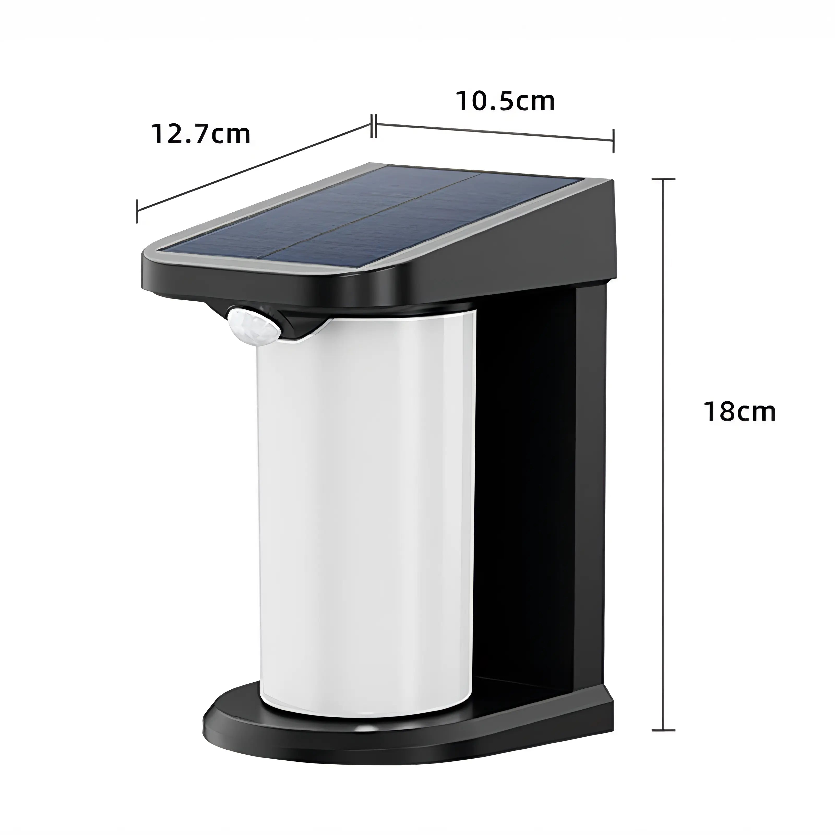 Mcghee - LED Round Outdoor Motion Sensor Wall Light