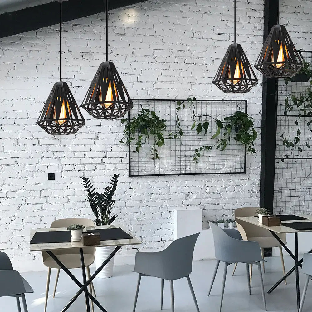 Siri - Modern Iron Hanging Pendant Ceiling Light