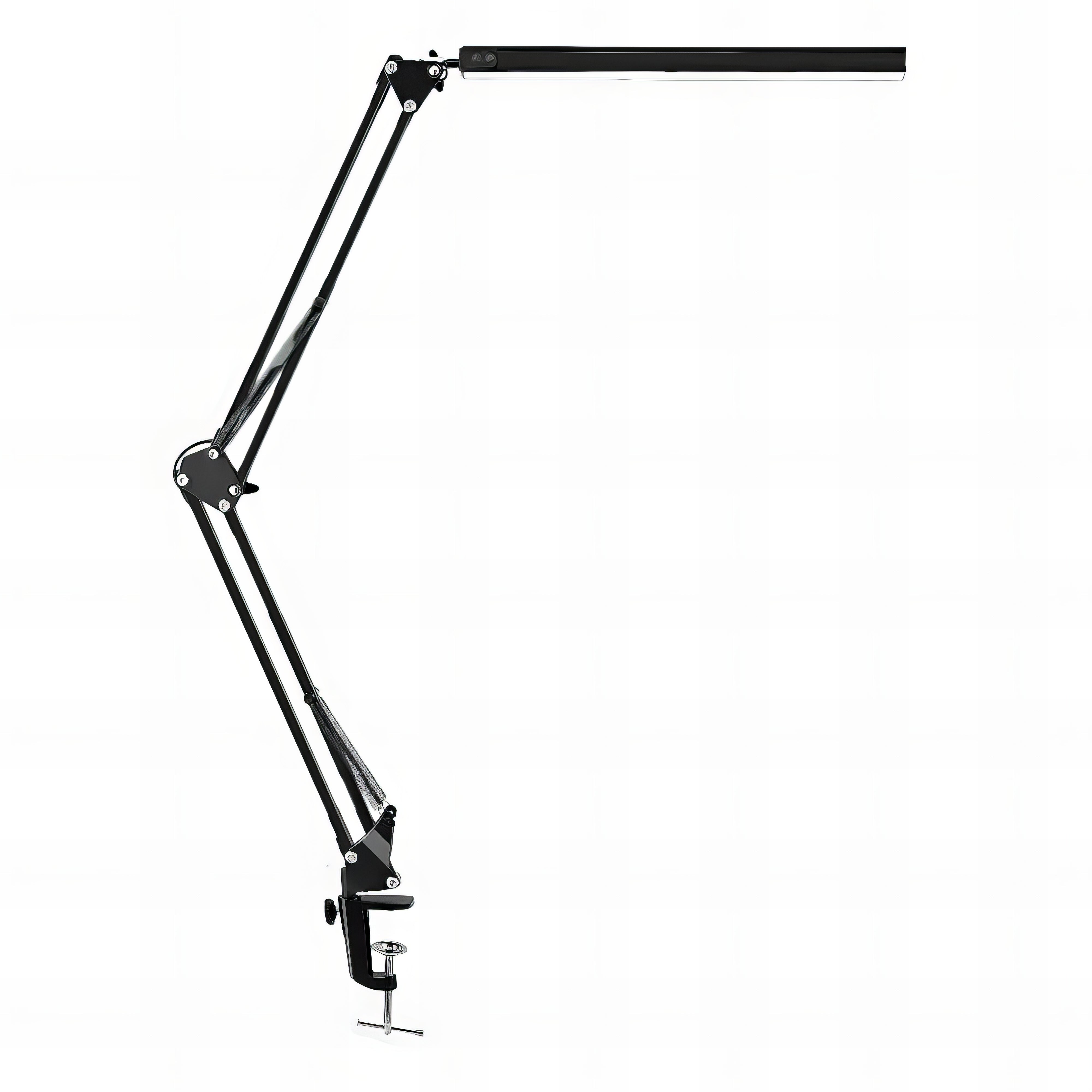 Hathaway - Task LED Adjustable Swing Arm Desk Light with Clamp