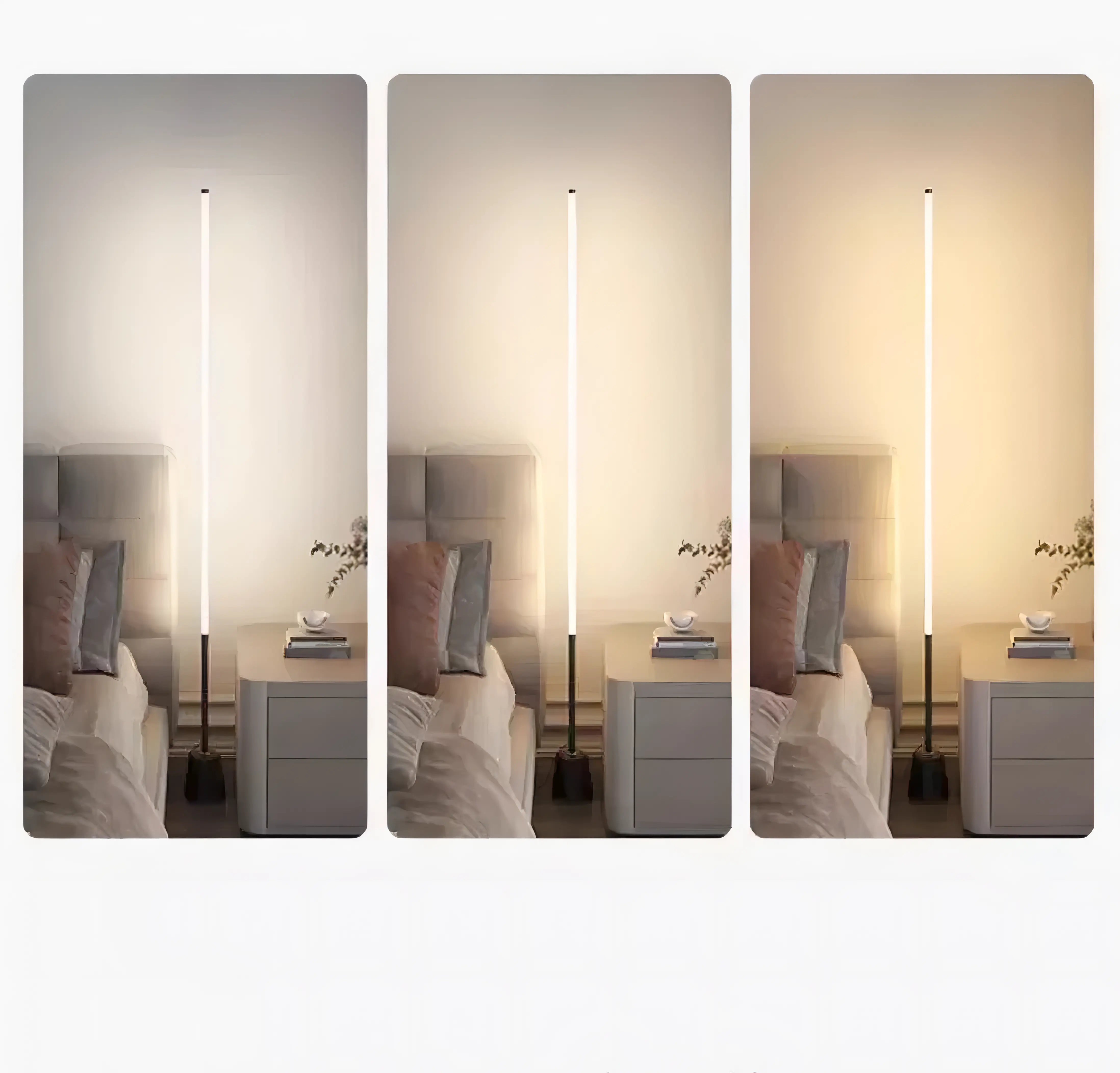 Dexter - Sleek Adjustable LED Strip Floor Lamp
