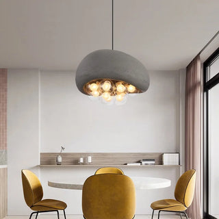 Moye - Wabi-Sabi Modern Minimalist Multiple Bulb Ceiling Light