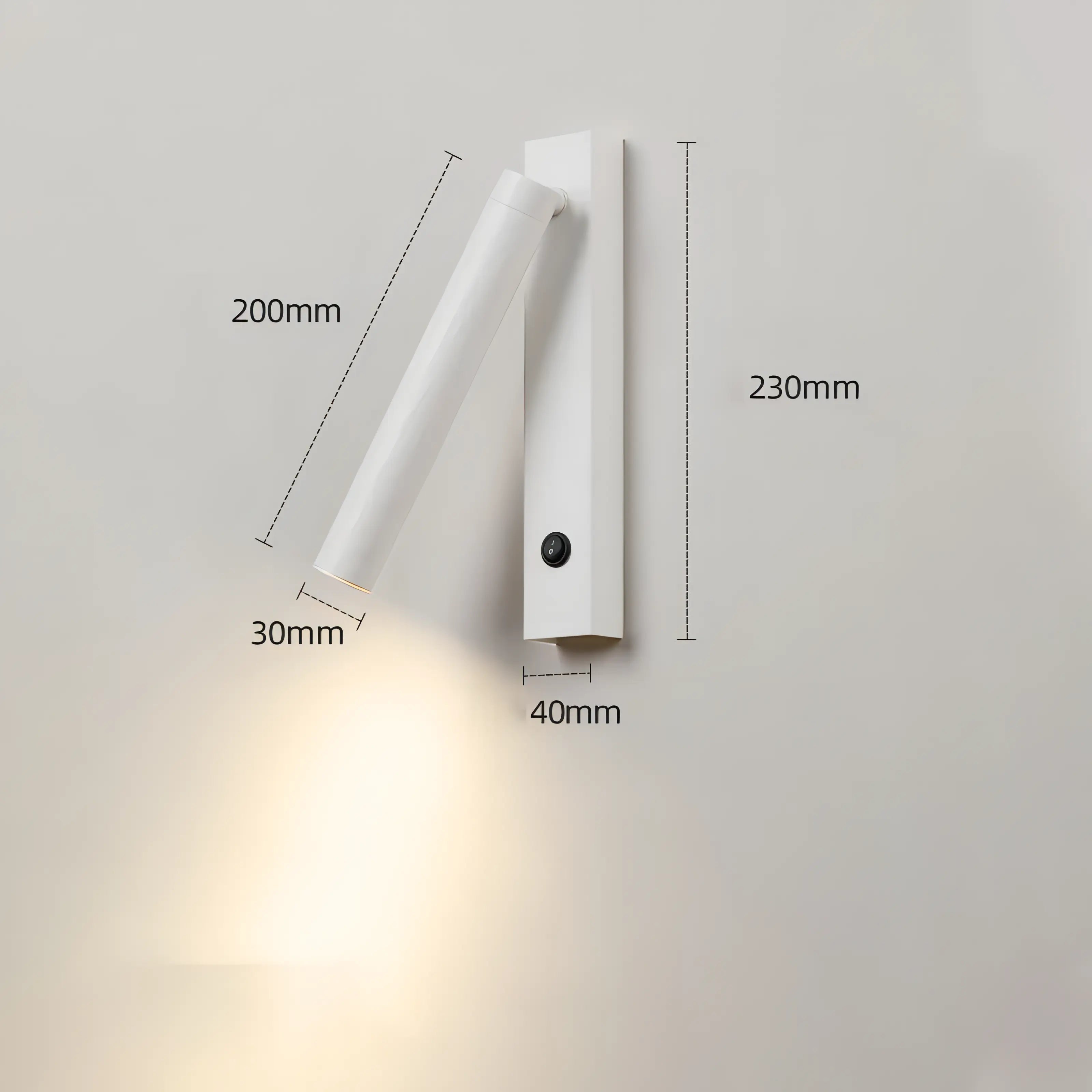 Rendon - Adjustable Skinny Modern Strip LED Reading Wall Light