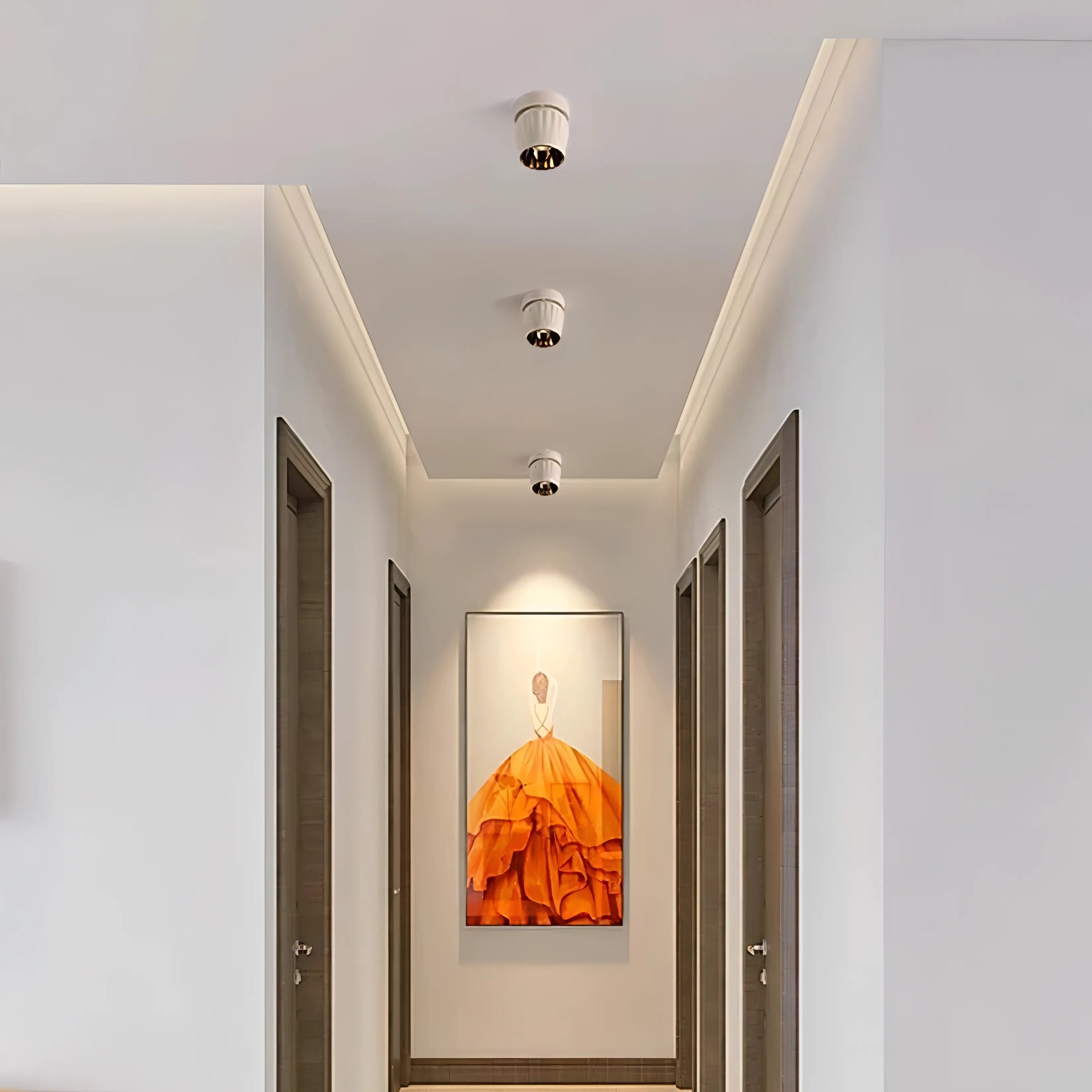 Emerson - Modern Adjustable Dimmable Flush Mount Ceiling Spotlight