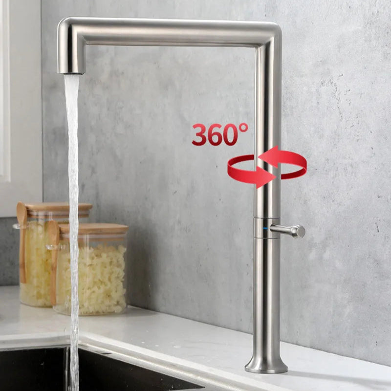 Jaylyn - Modern Single Handle Swivel Kitchen Tap
