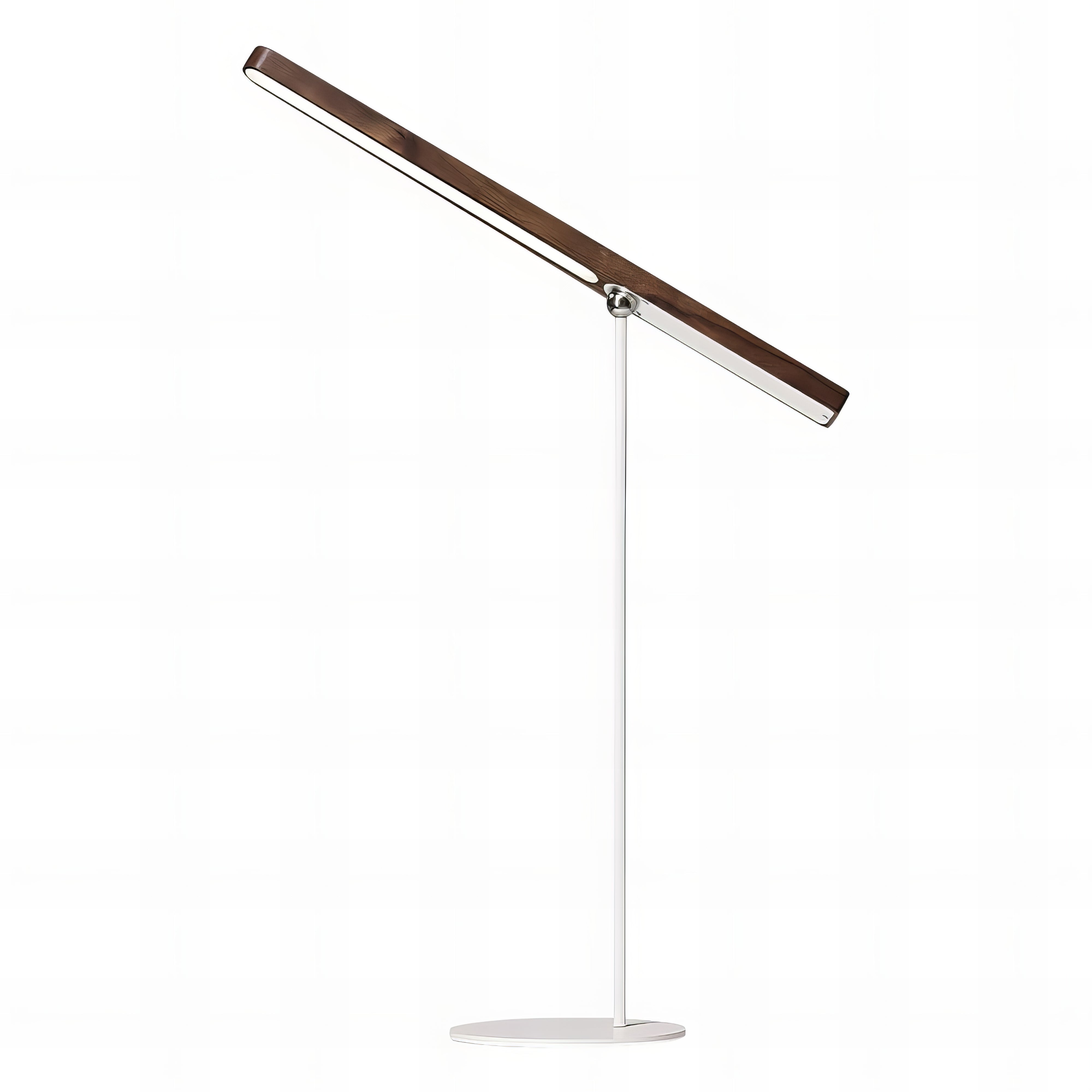 Pierson - Wood LED Dimmable Touch Table Light Rechargeable 360 Degree Rotation Magnetic Desk Light