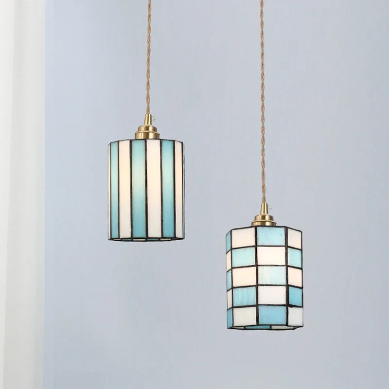 Keira - Mediterranean Glass Pendant Light
