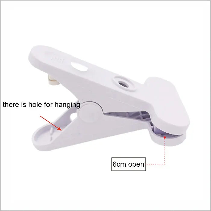 Lantz - Black White E27 Clip Desk Light