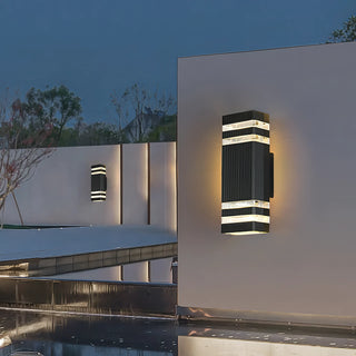 Mariah - Up/Down Rectangle Black Smart Wall Light