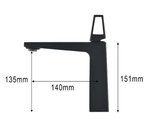 Rojas - Modern Single Lever Mixer Basin Tap