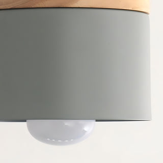 Maxton - Nordic Wood Round Pendant Hanging Ceiling Light