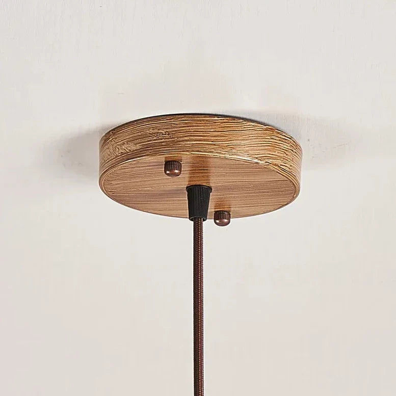 Nunez - Moon Round Wabi-Sabi Pendant Ceiling Light