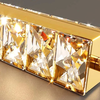 Garcia - Modern Gold Bar Hanging Ceiling Light Chandelier