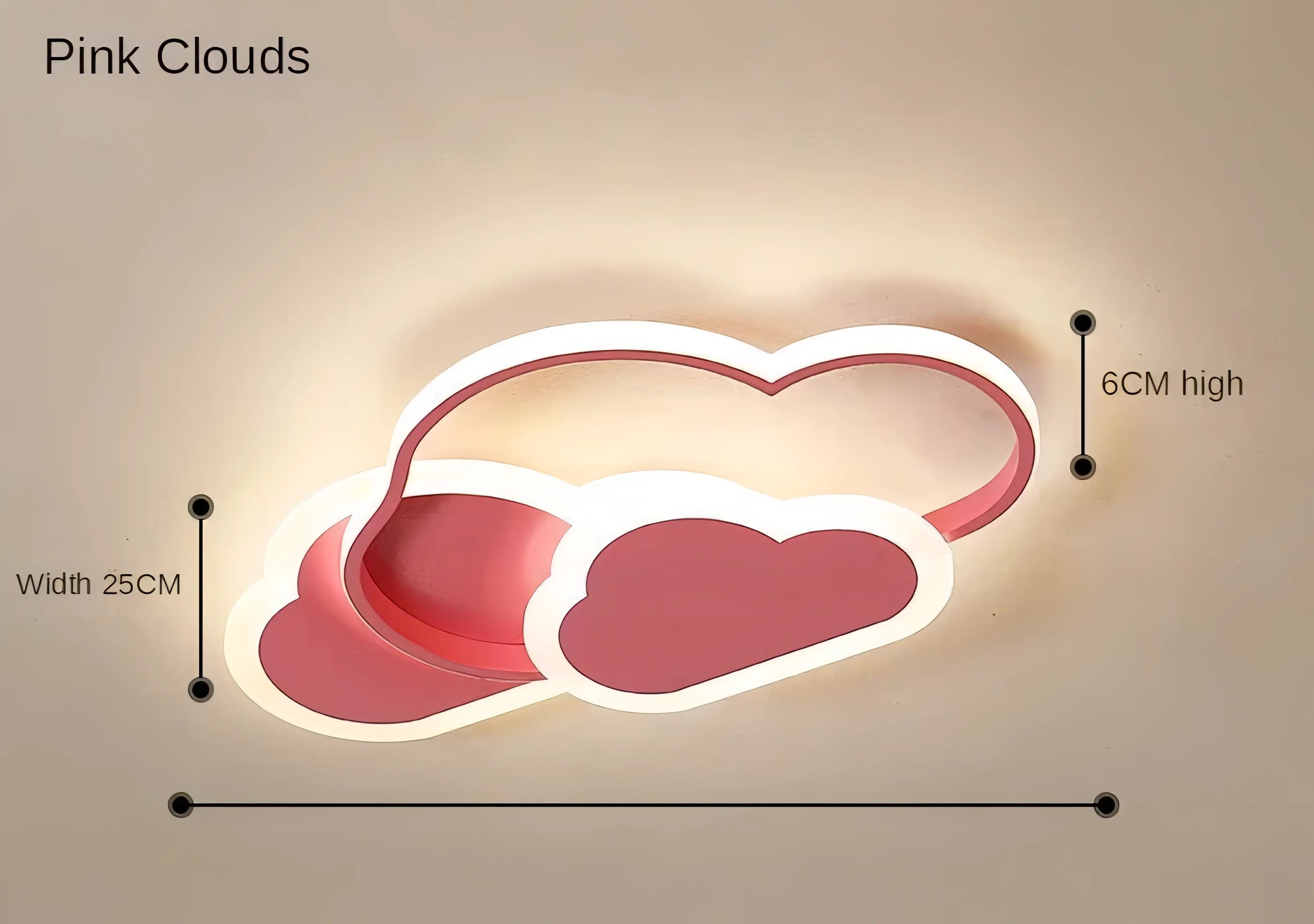Livingston - LED Cloud Children's Ceiling Light