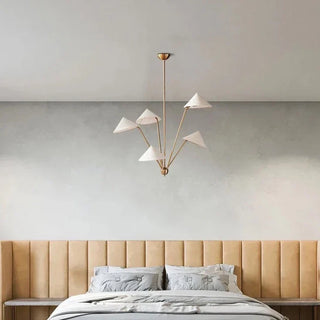 Della - Wabi-Sabi Japanse Cloth Hanging Ceiling Light