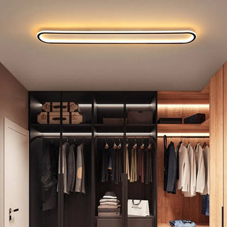 Pasia - Modern Rectangular LED Flush Mount Ceiling Light