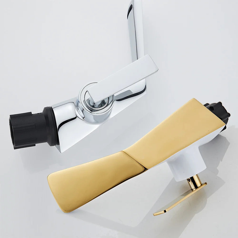 Jayna - Modern Single Lever Crane Basin Mixer Tap