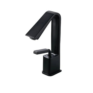 Ken - Modern Angular Spout Single Handle Bathroom Tap