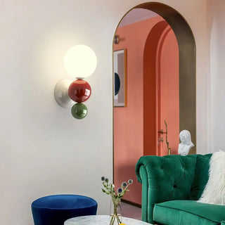 Leia - Nordic LED Tiered Ball Wall Light
