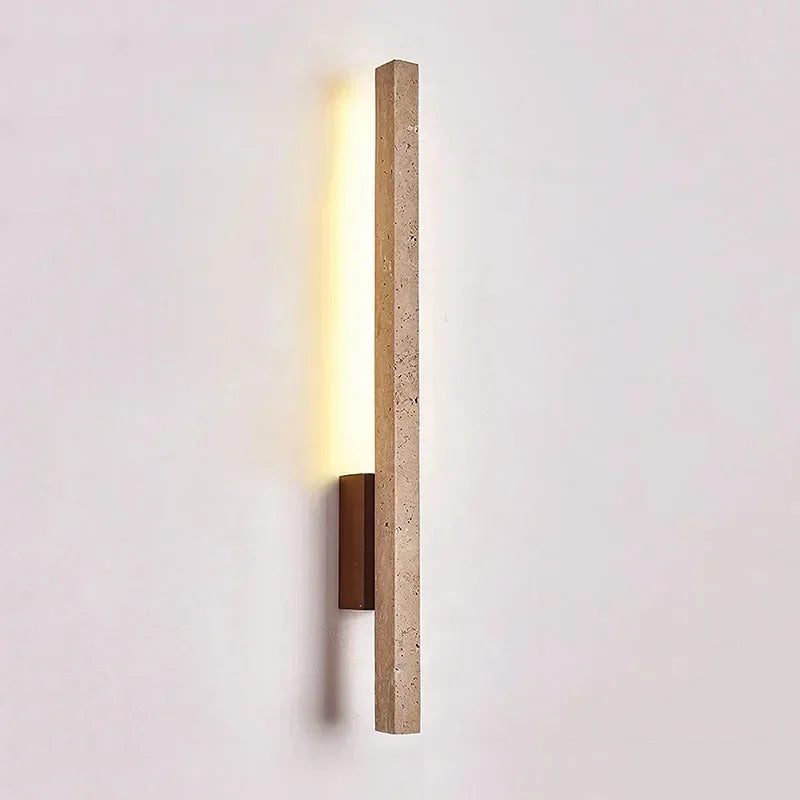 Antwan - Wabi Sabi LED Wall Lamp Modern Long Strip Stone Design