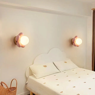 Estrel - Flower Resin Modern Wall Light