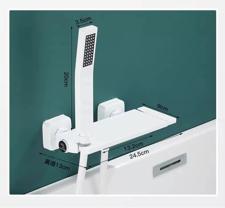 Benoit - Bathtub Wall Mounted Tap/Shower Set