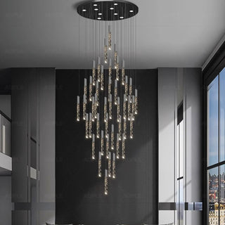 Leyla - Crystal Pendant Ceiling Chandelier