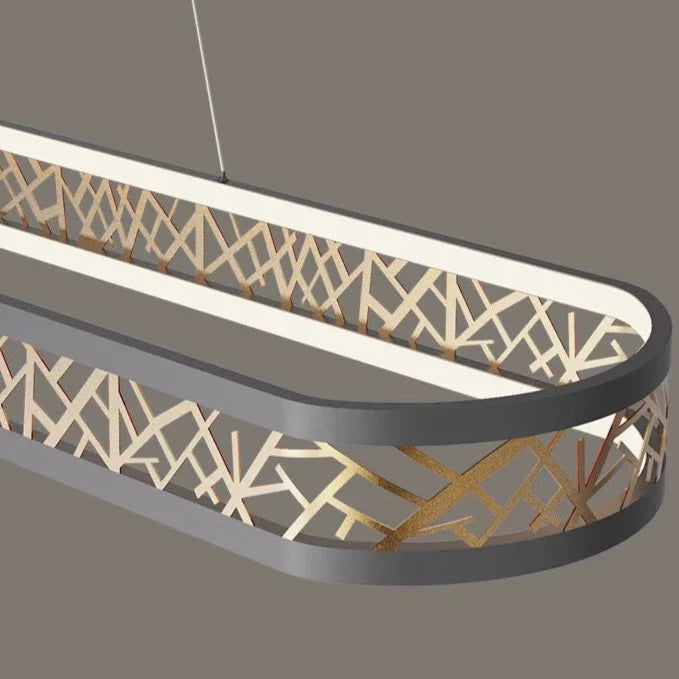 Leal - Modern LED Gold Branch Ceiling Light