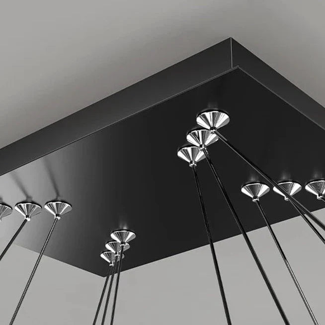 Hanging Rectangle Chandelier