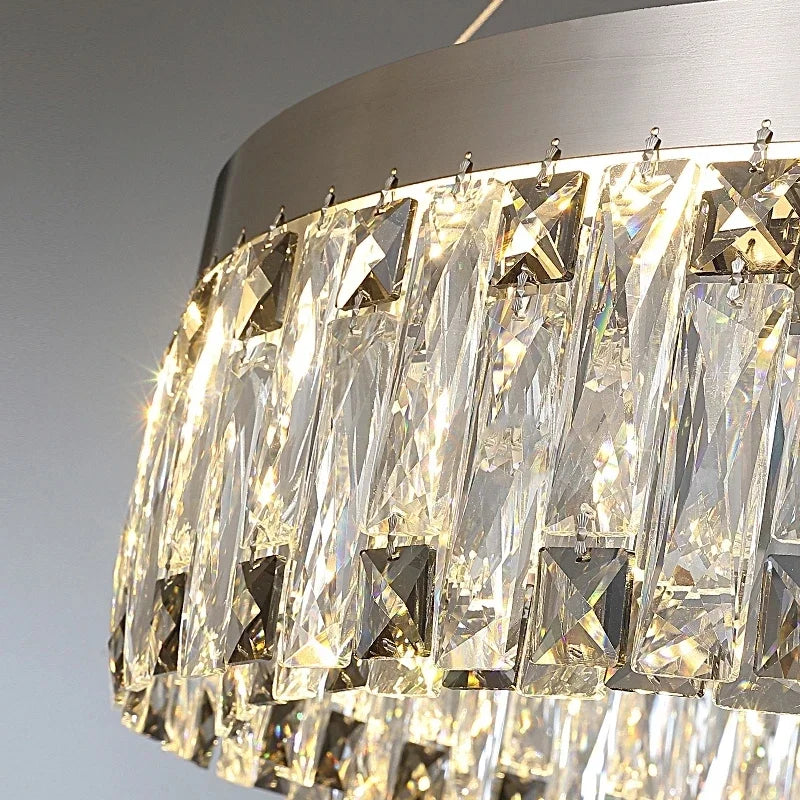 Lia - Modern Crystal Pendant Chandelier