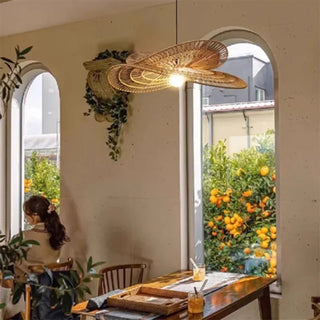 Julia - Rattan Hanging Pendant Light