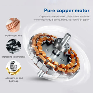 Johana - Modern 3-Blade Ceiling Fan with Integrated Round LED Light