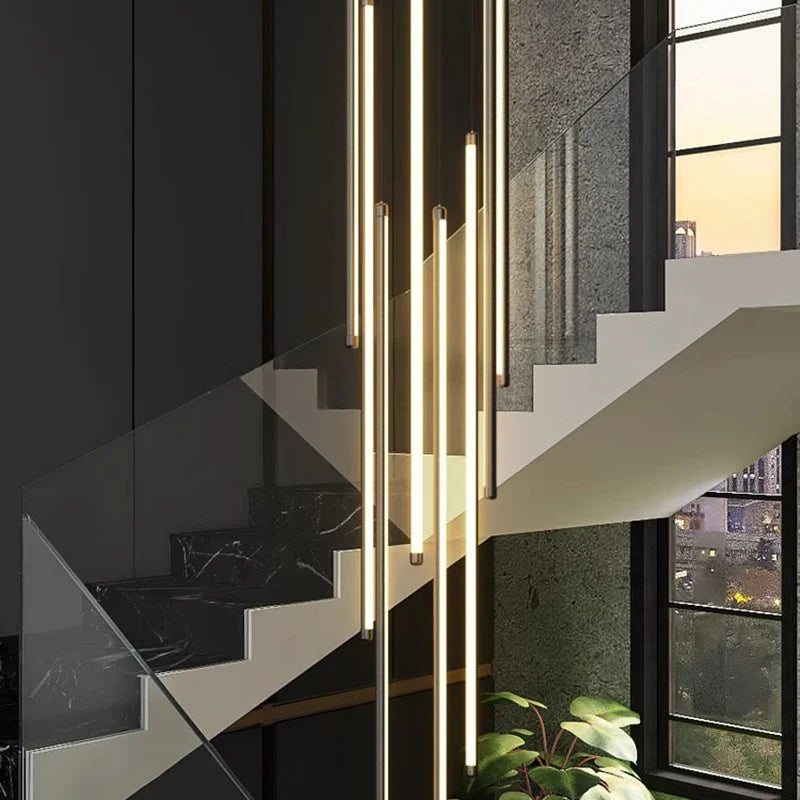 Vilhelm - Modern Long Bar LED Ceiling Chandelier