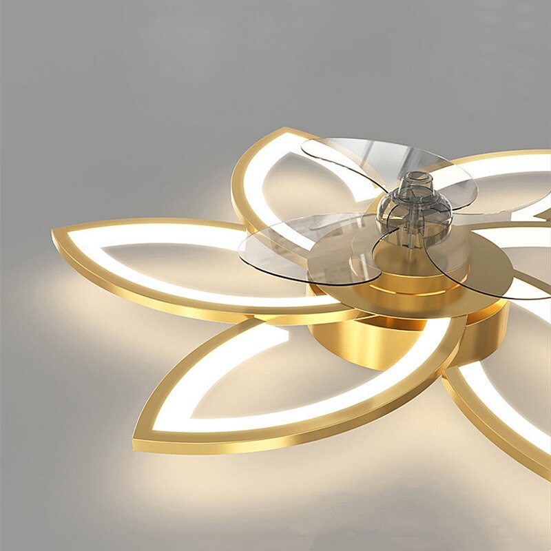 Ivo - Modern Flower Ceiling Fan Light 3 Blade