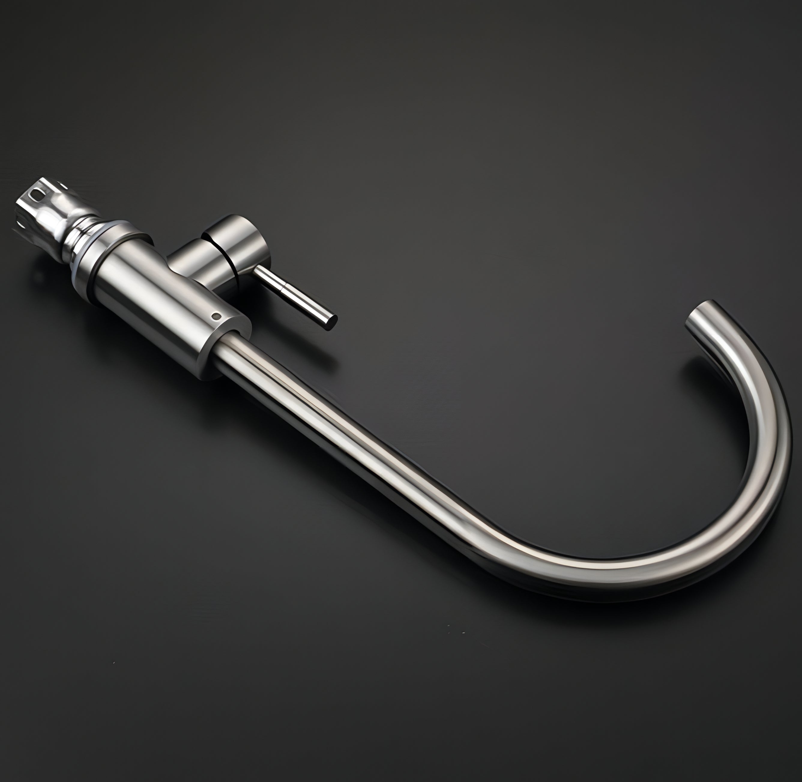 Apollo - Stainless Steel Mixer Single Handle Single Hole Tap