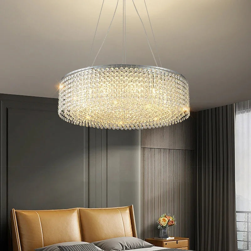 Katia - Modern Crystal Pendant Chandelier