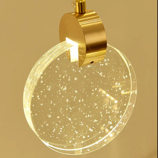 Michael - Round Crystal Pendant Chandelier