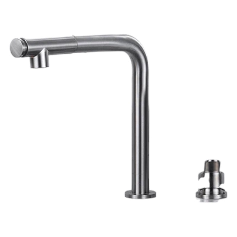 Padron - Stainless Steel Pull Out Hot & Cold Mixer Kitchen Tap