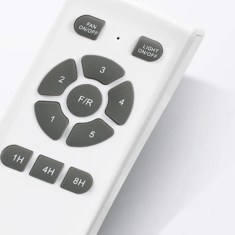 Johana - Modern 3-Blade Ceiling Fan with Integrated Round LED Light