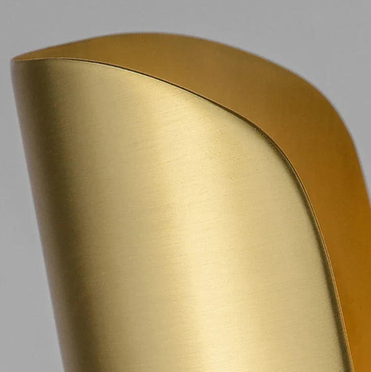 Alycia - Modern Double Mirroring Curved Up Down Wall Light