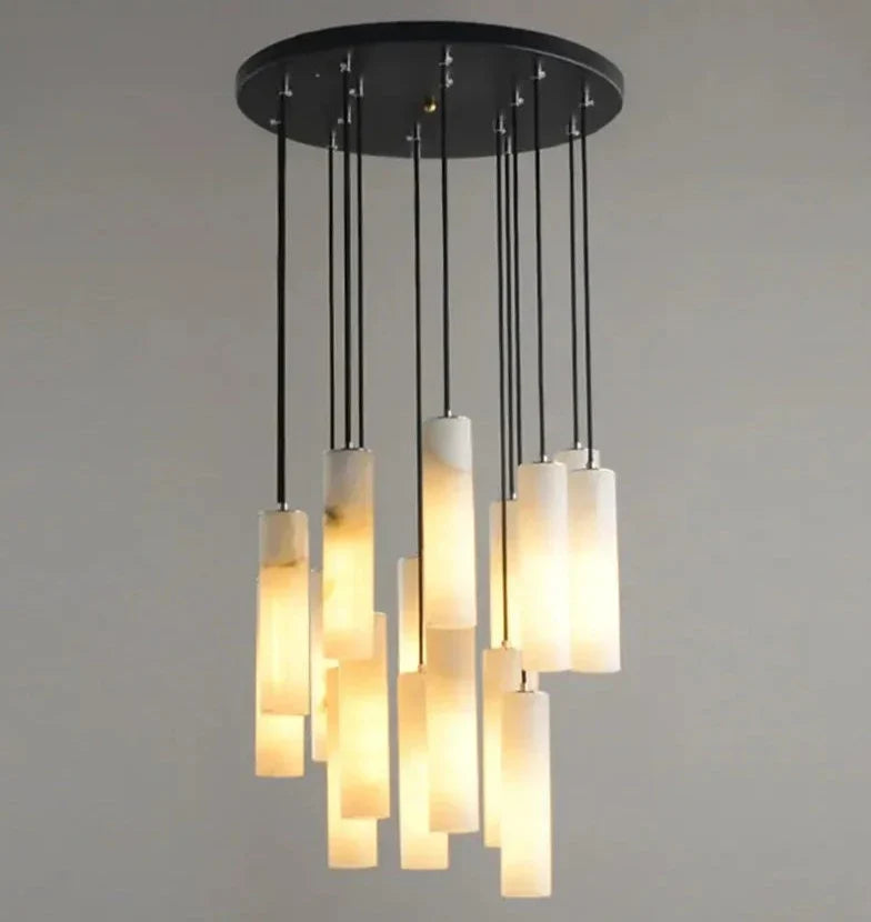 Vieno - Modern Marble Hanging Chandelier