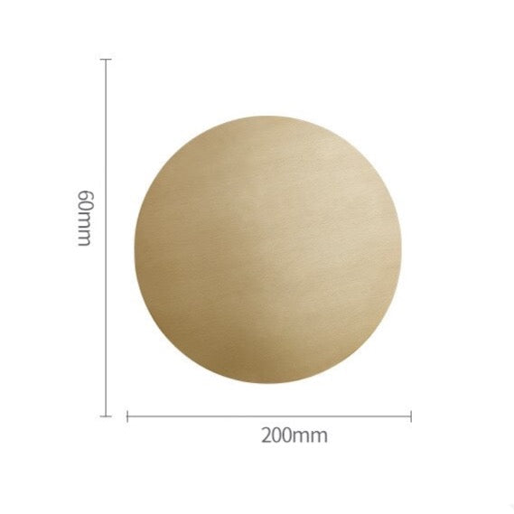 SHUMAN - Round Moon Style Minimalist Wall Light