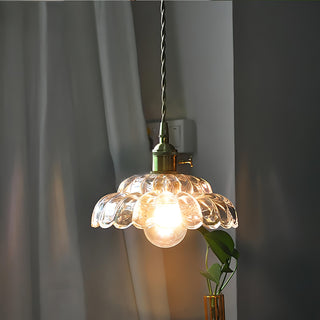 Valentin - Glass Round Pendant Hanging Ceiling Light