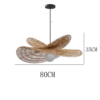 Julia - Rattan Hanging Pendant Light