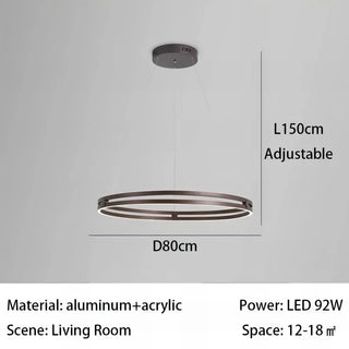 Kyle - Modern LED Ring Thin Ceiling Light