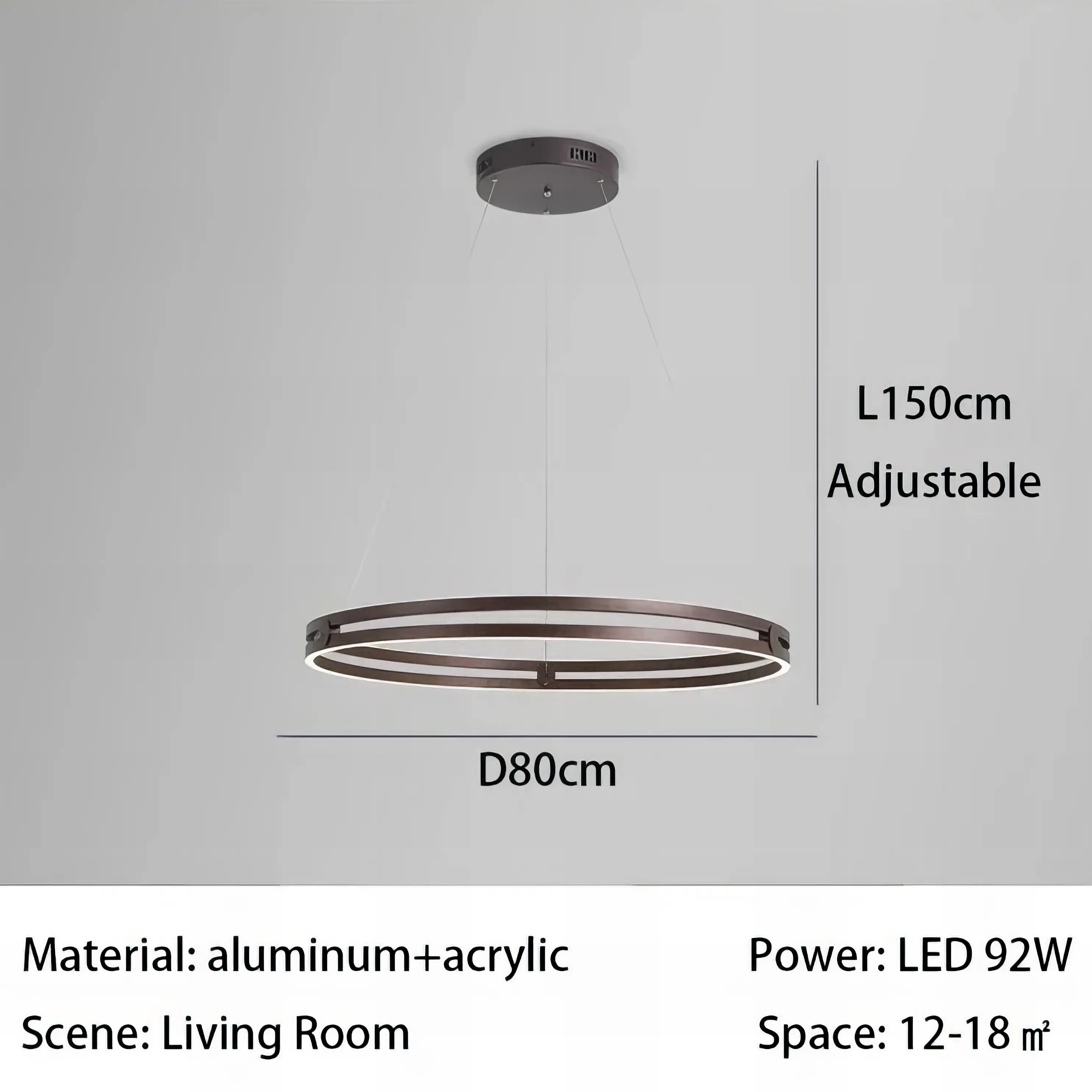 Kyle - Modern LED Ring Thin Ceiling Light