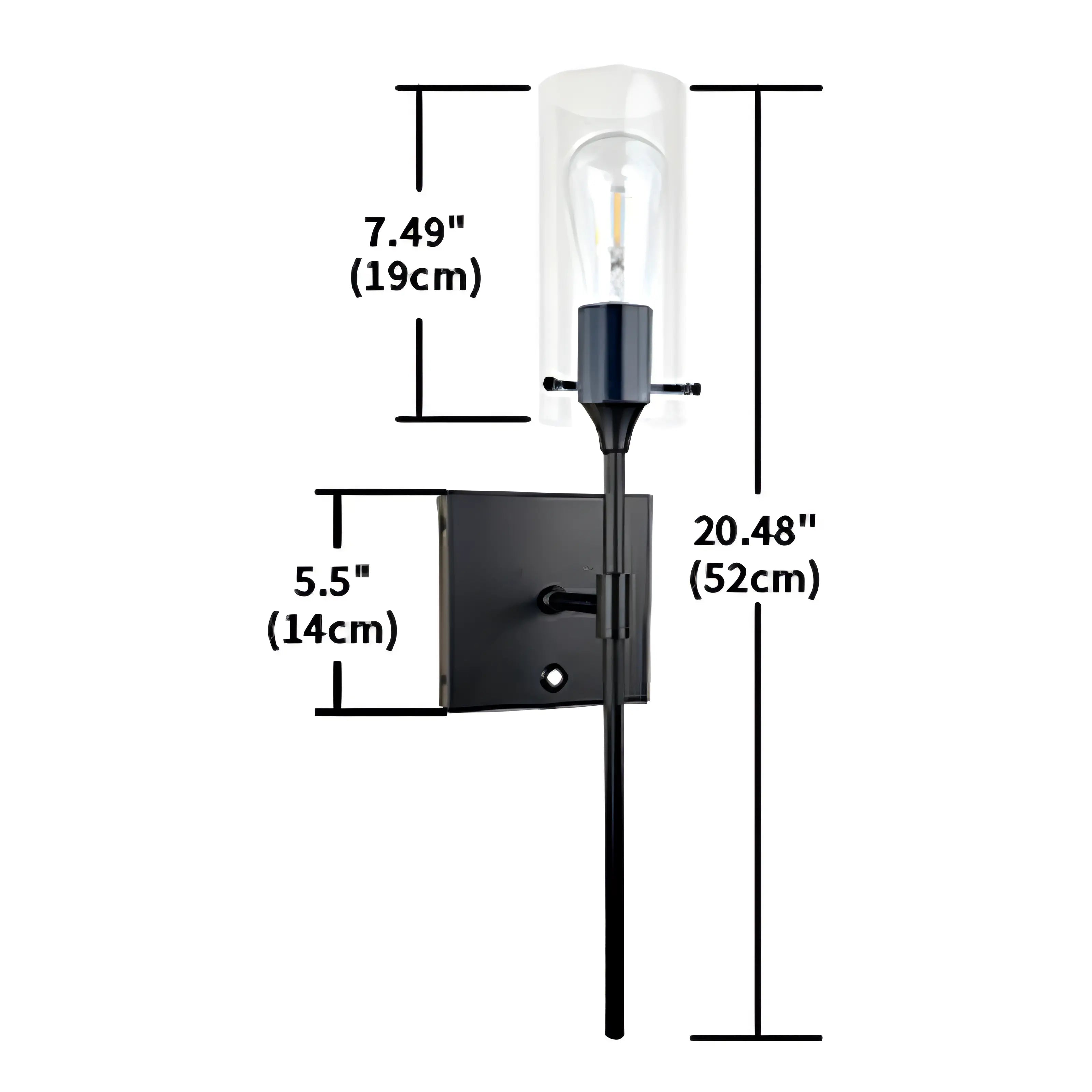 Anoush - Modern Battery Powered LED Wall Light